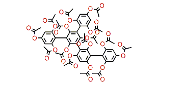 Pentafucol AC pentadecaacetate